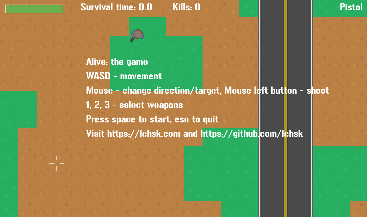 Alive game screenshot